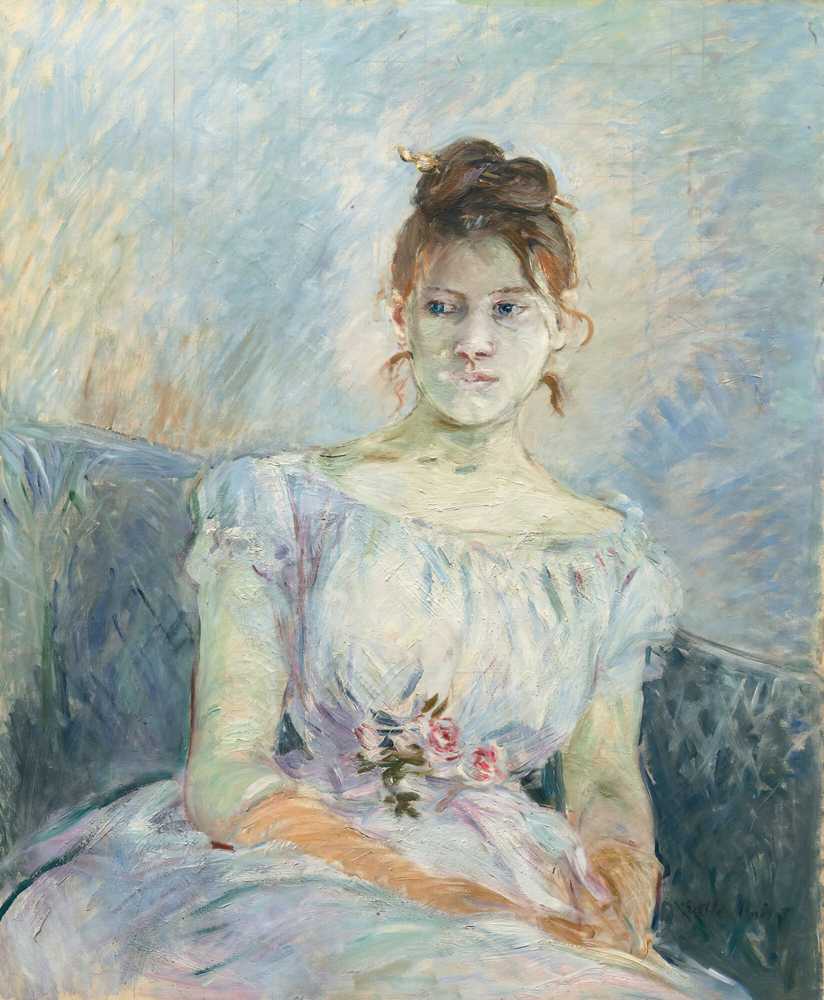 Paule Gobillard In Ball Gown (1887) - Berthe Morisot