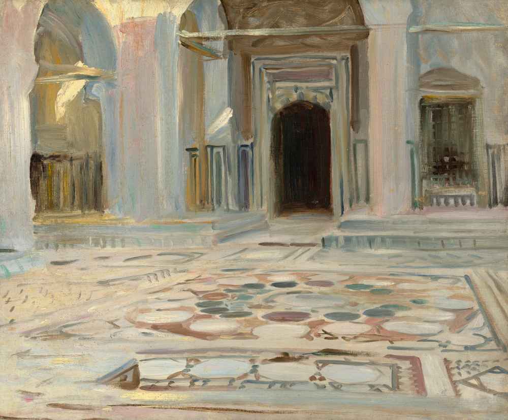 Pavement, Cairo - John Singer Sargent