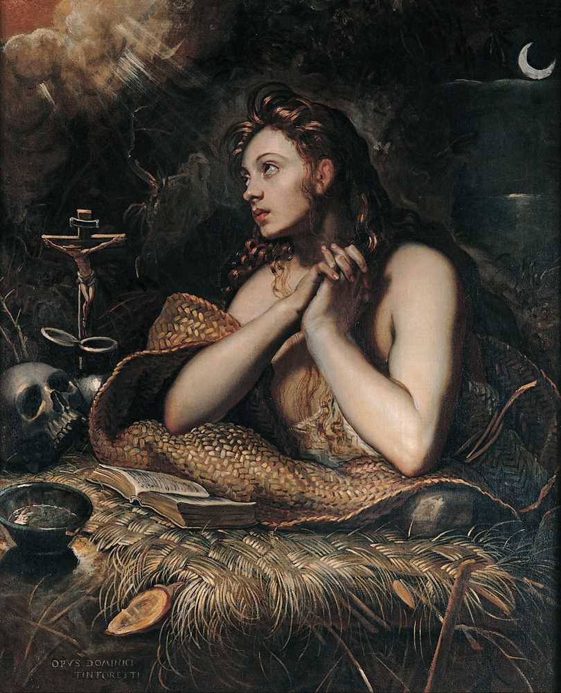 Penitent Magdalene (1598-1602) - Jacopo Tintoretto