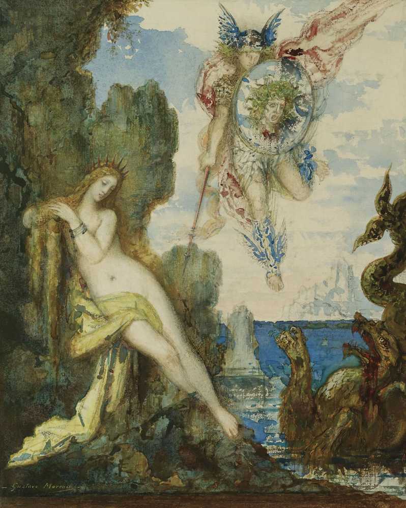 Persee and Andromeda - Gustave Moreau