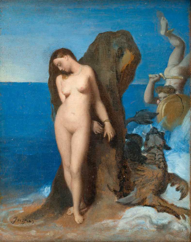 Perseus and Andromeda (ca. 1819) - Jean-Auguste-Dominique Ingres