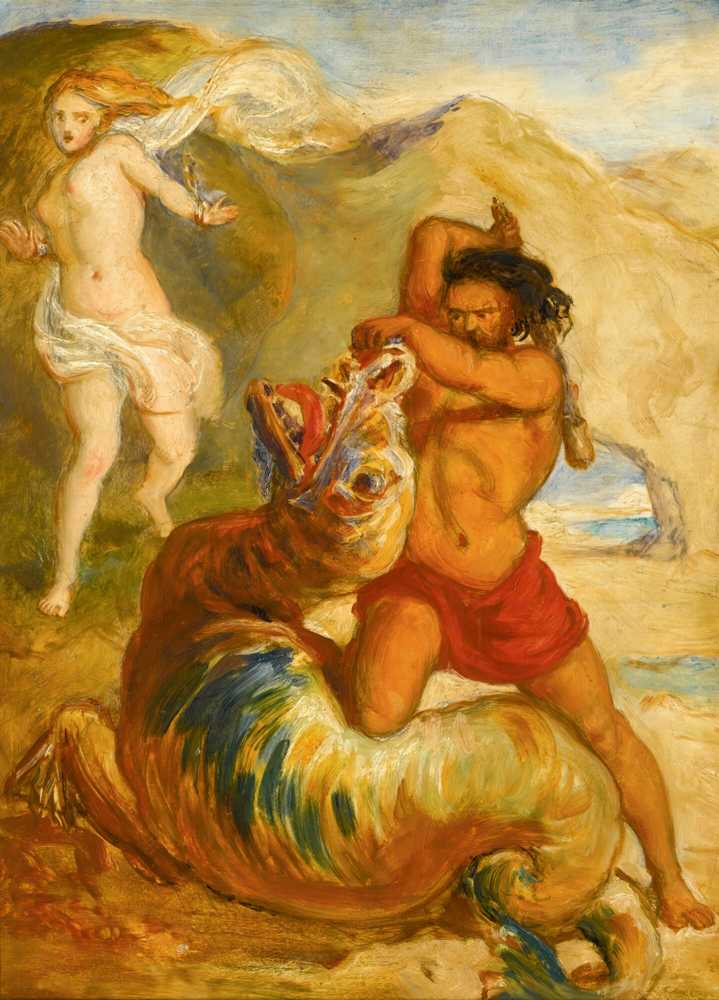 Perseus saving Andromeda - John Everett Millais