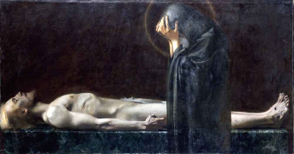 Pietà, 1891 - Franz von Stuck