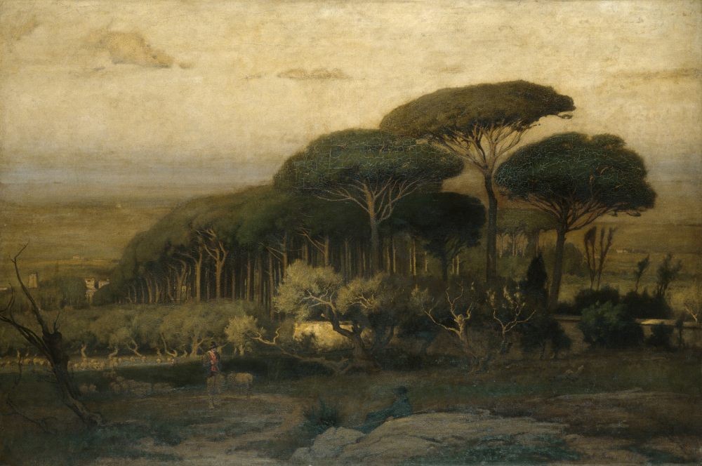 Pine Grove of the Barberini Villa - George Inness