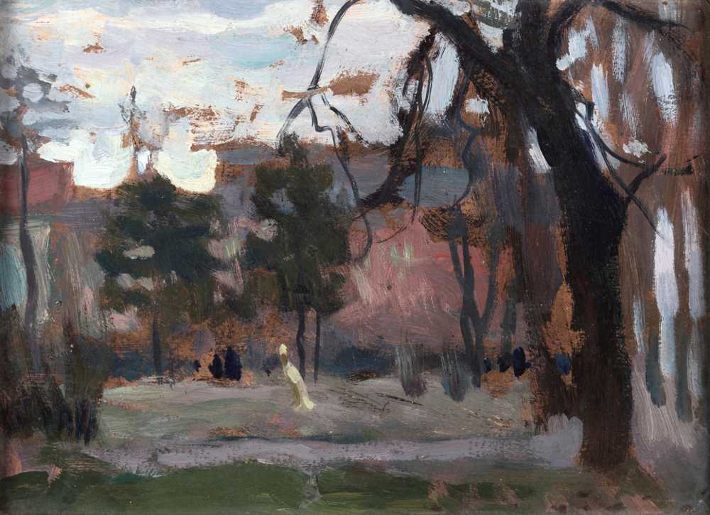Planty Park in Spring (1903) - Jan Stanisławski