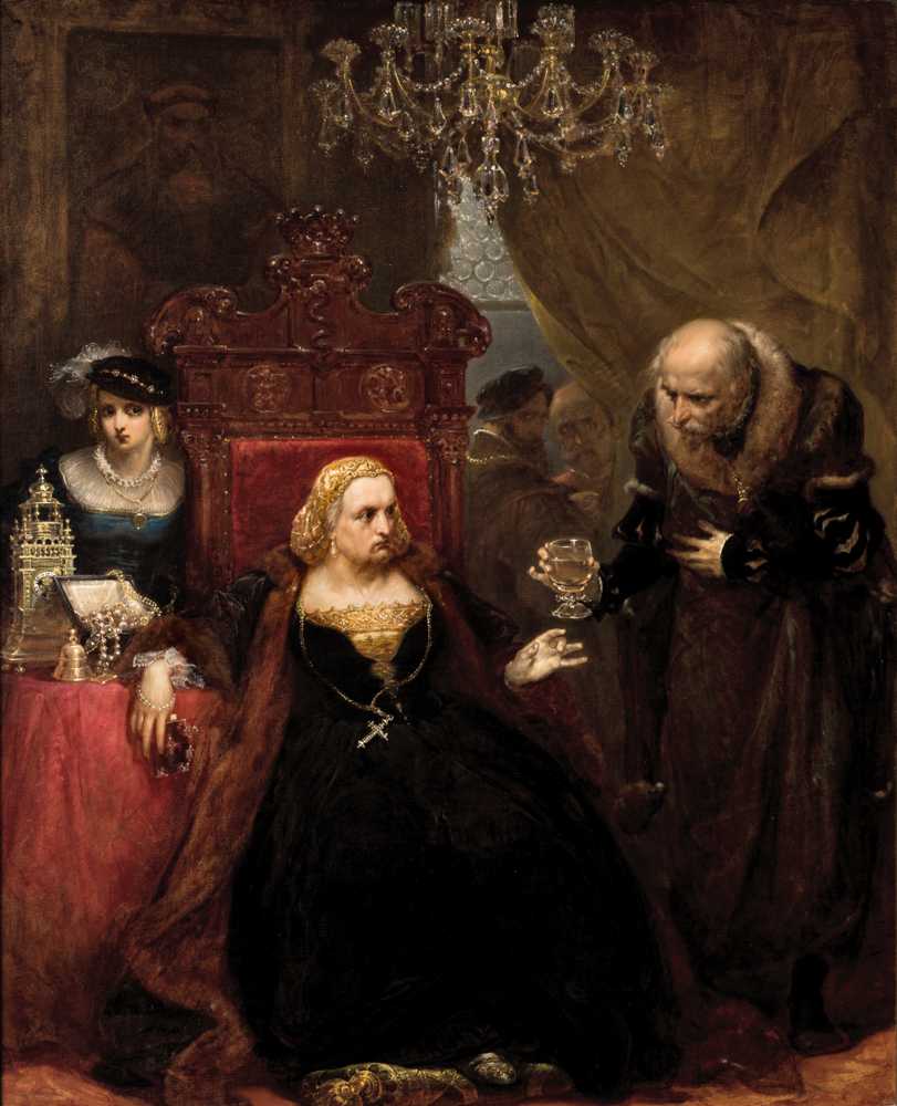 Poisoning of Queen Bona (1859) - Jan Matejko