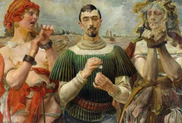 Polish Hamlet – Portrait of Aleksander Wielopolski (1903) - Jacek Malczewski