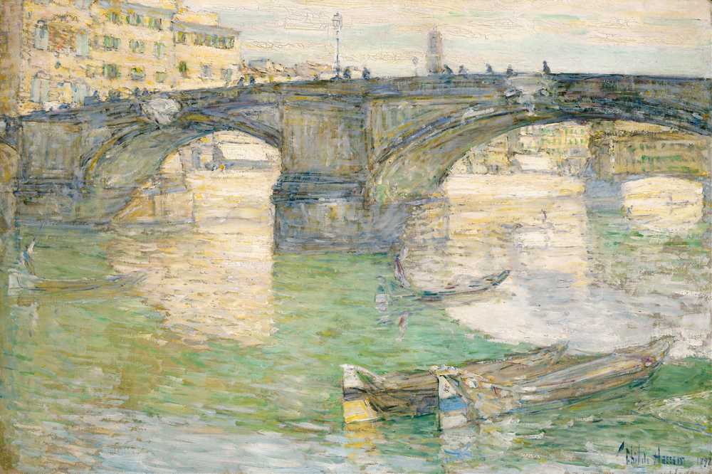 Ponte Santa Trinità (1897) - Childe Hassam