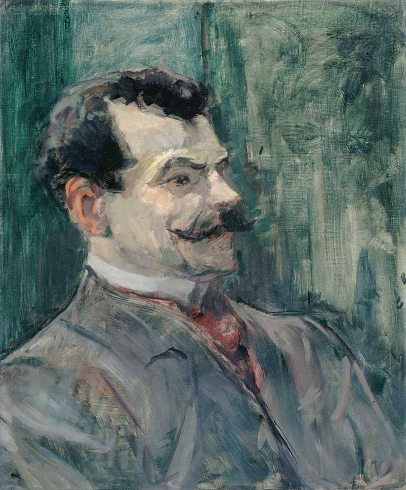 Portrait de Andre Rivoire (1901) - Henri de Toulouse Lautrec