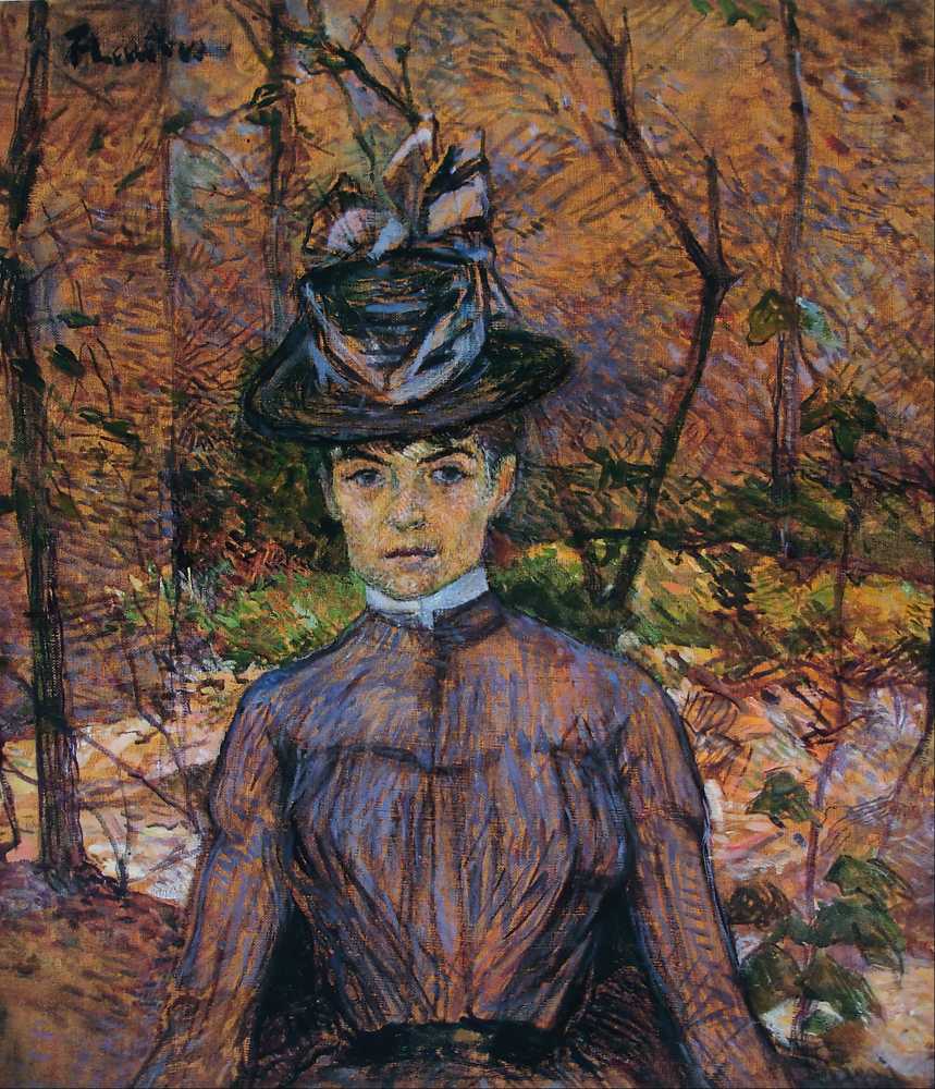 Portrait de Suzanne Valadon (1885) - Henri de Toulouse Lautrec