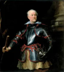 Portrait of a A Man in Armor (1616-1627) - Antoon Van Dyck
