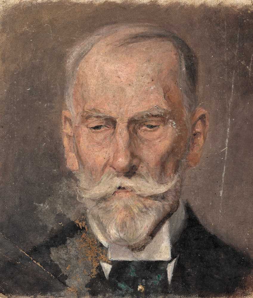 Portrait of a gentleman (1910) - Egon Schiele