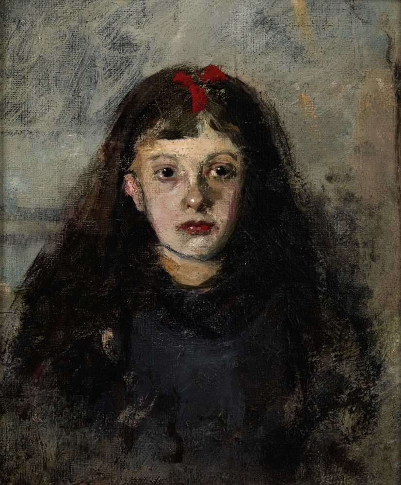 Portrait of a Girl – Zofia Sokołowska (1900) - Olga Boznańska