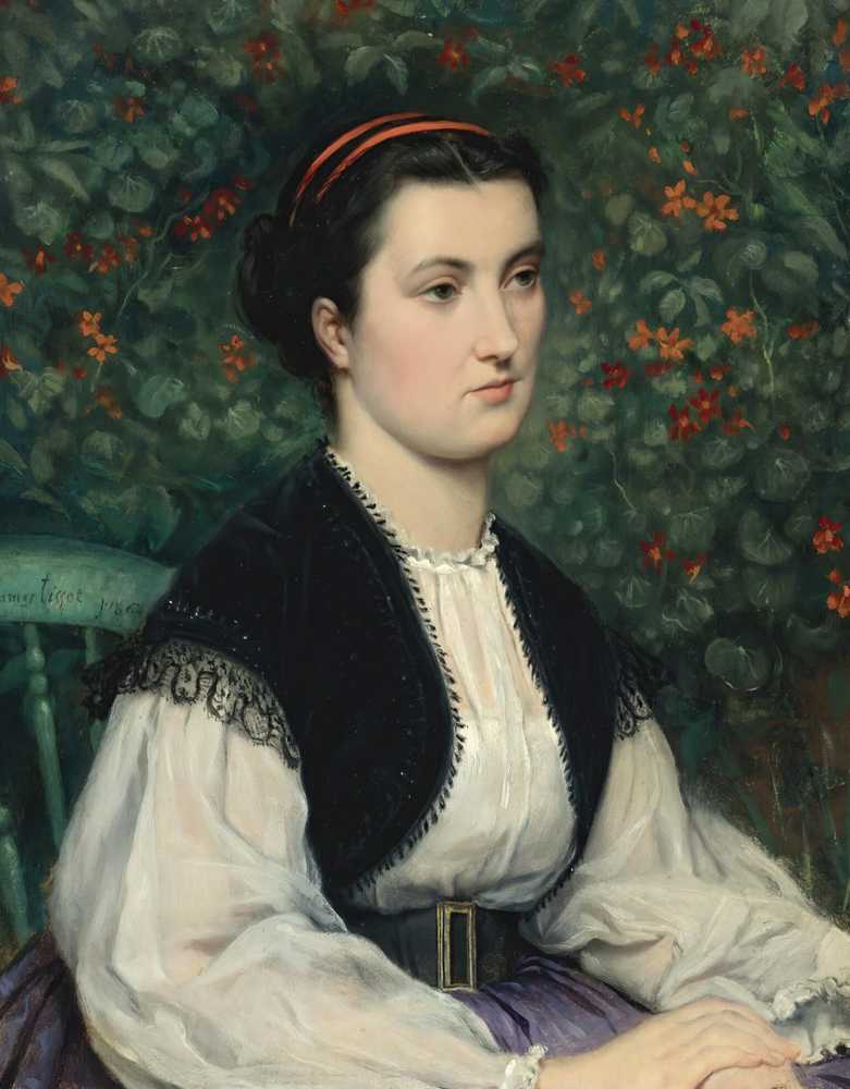 Portrait Of A Lady (1864) - James Tissot