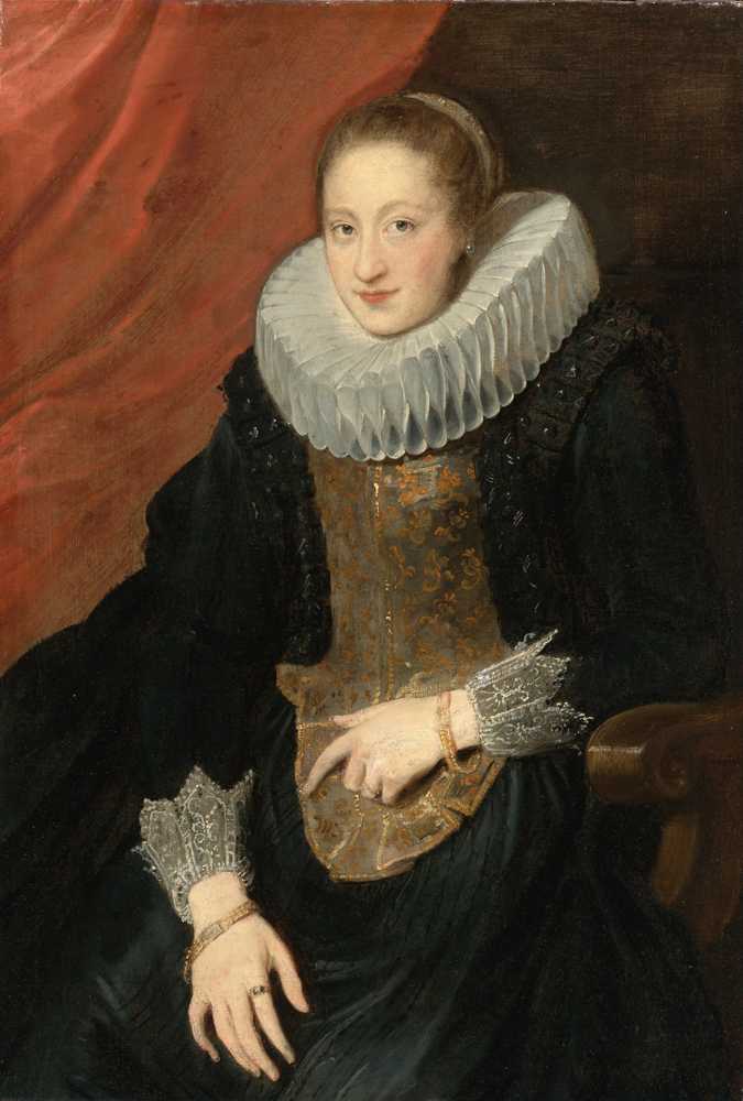 Portrait Of A Lady - Antoon Van Dyck