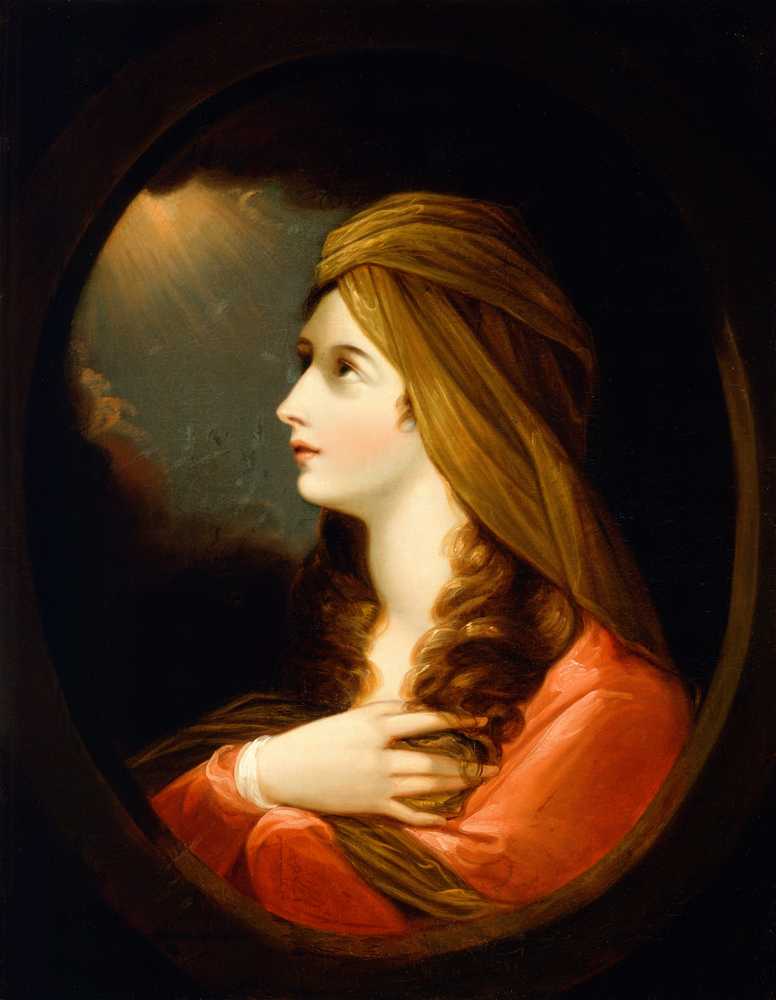 Portrait of a Lady - Benjamin West