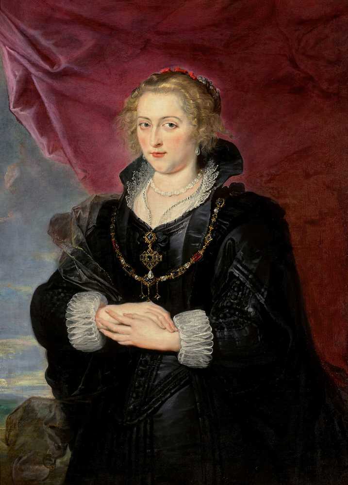 Portrait Of A Lady - Peter Paul Rubens
