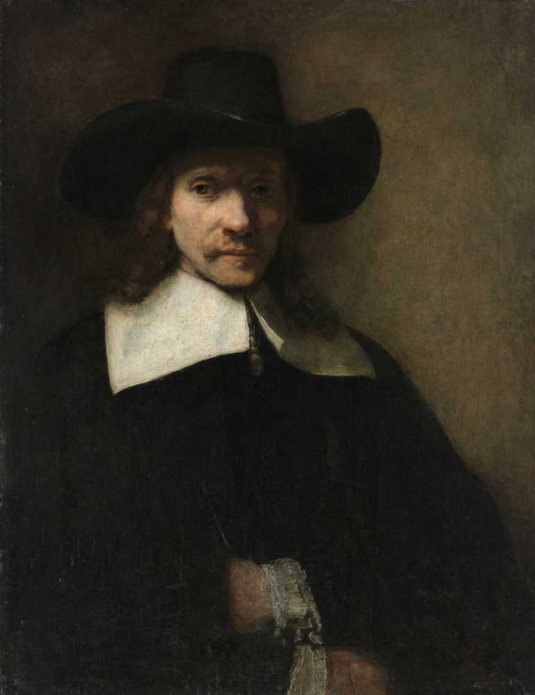 Portrait of a Man (ca. 1655–60) - Rembrandt van Rijn