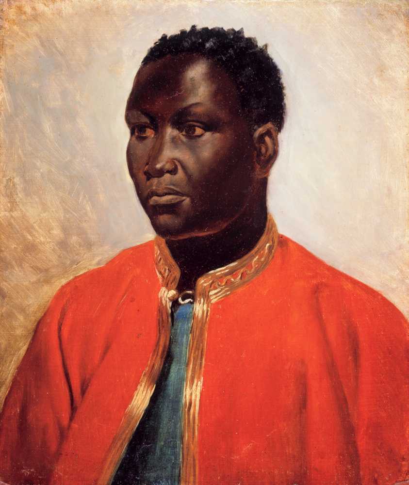 Portrait of a Negro (circa 1822-1823) - Theodore Gericault