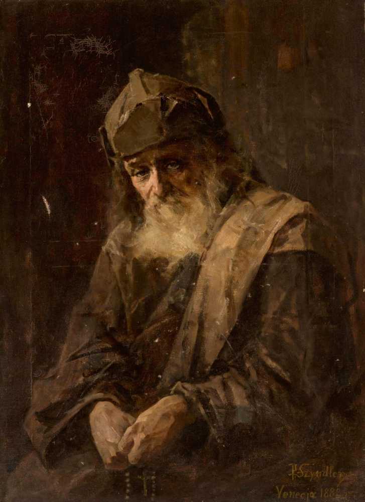 Portrait of a philosopher (1882) - Pantaleon Józef Szyndler