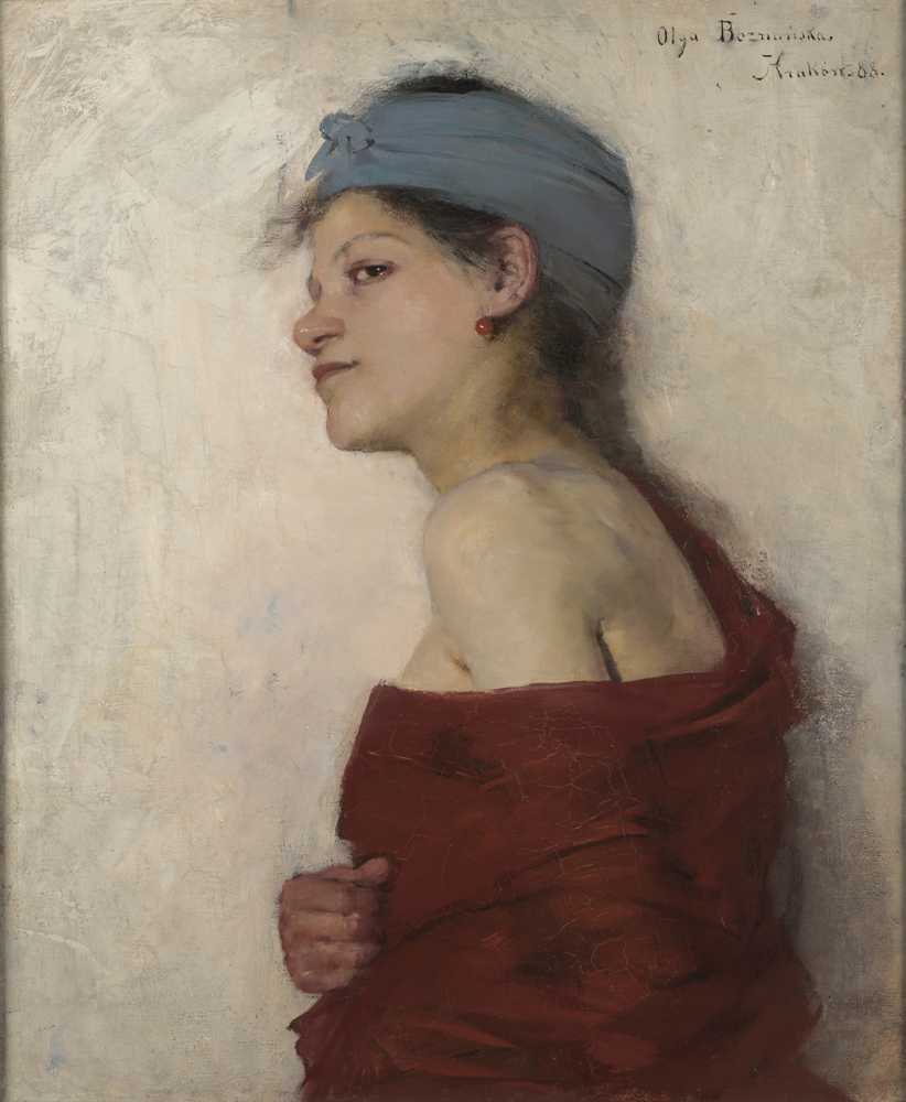 Portrait of a Woman – Gypsy Woman (1888) - Olga Boznańska