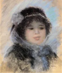 Portrait of a Woman (1885) - Auguste Renoir