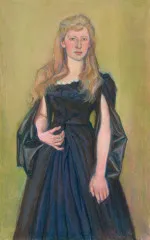 Portrait of a Young Lady (1894) - Stanisław Wyspiański