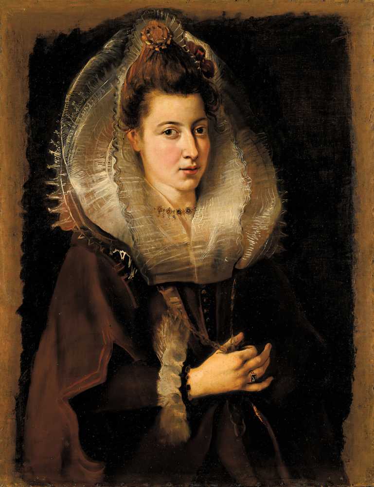 Portrait of a young woman - Peter Paul Rubens