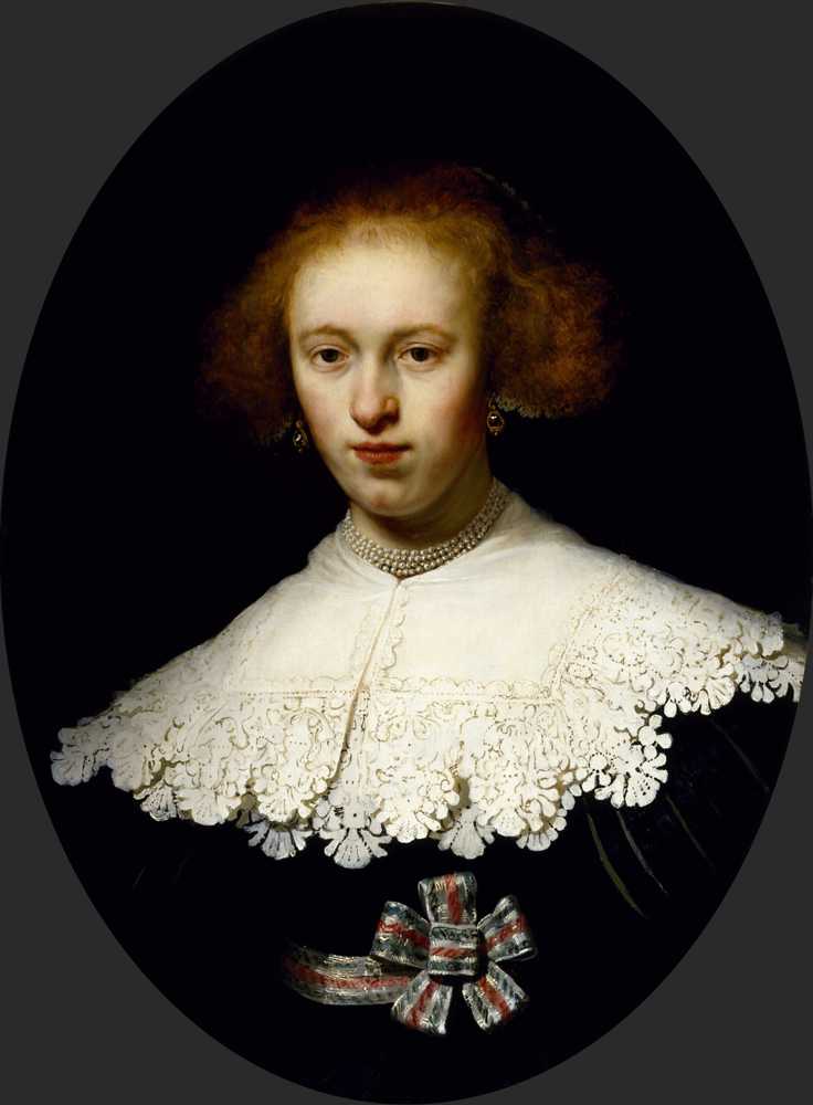 Portrait of a Young Woman - Rembrandt van Rijn