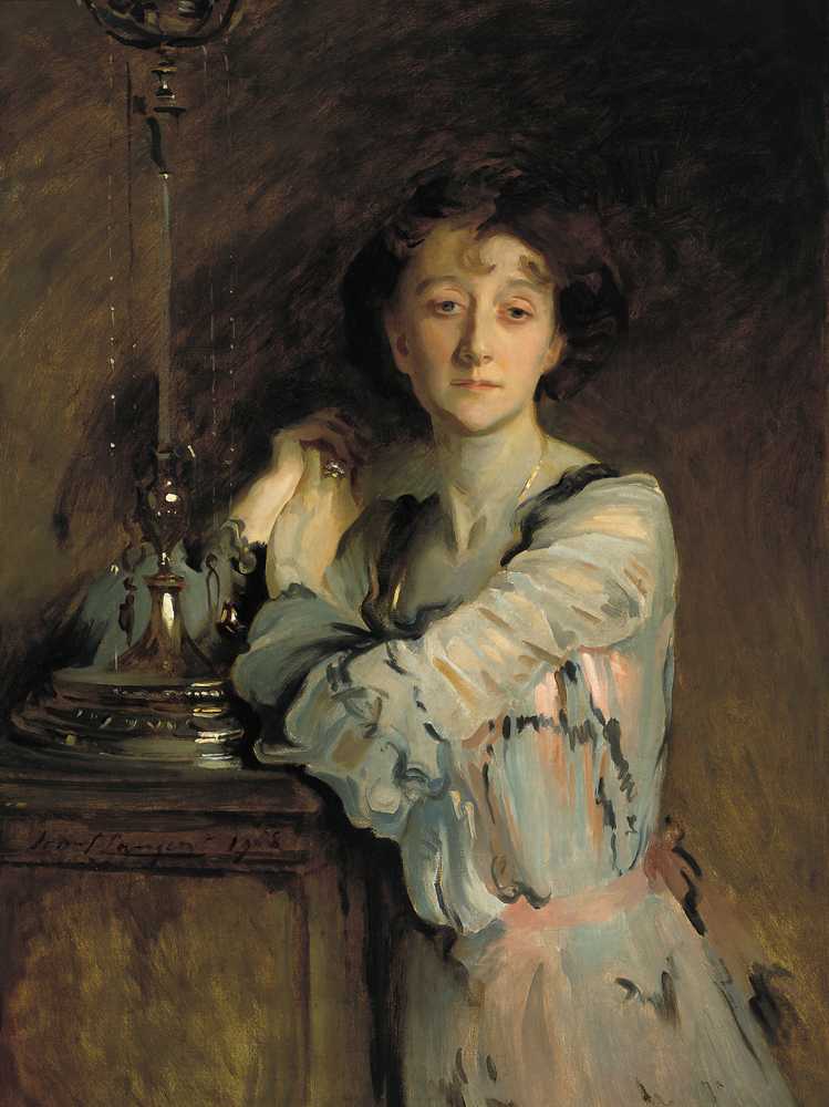 Portrait Of Adah Russell (Nee Williams) (1908) - John Singer-Sargent