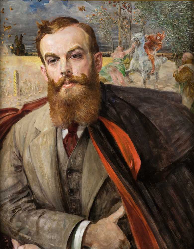 Portrait of Adam Łada-Cybulski (1911) - Jacek Malczewski