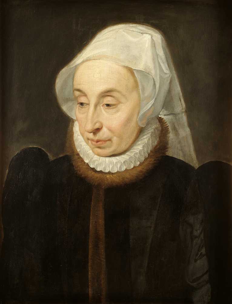 Portrait of Adriana Gras (1633) - Peter Paul Rubens