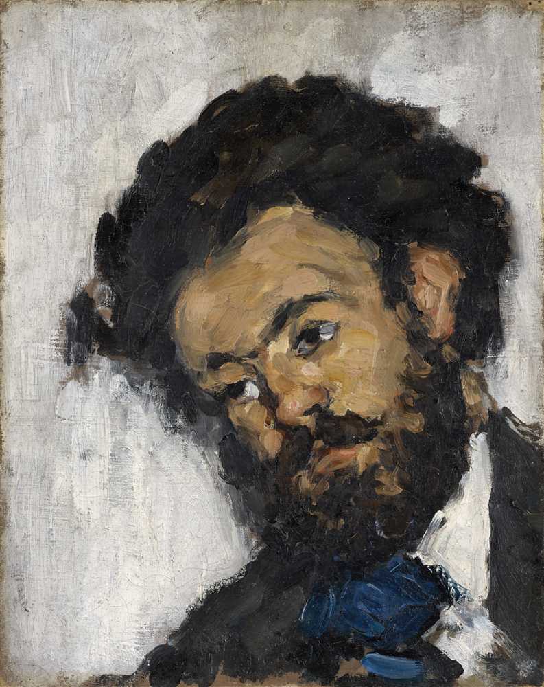 Portrait Of Antoine-Fortune Marion (1871) - Paul Cezanne