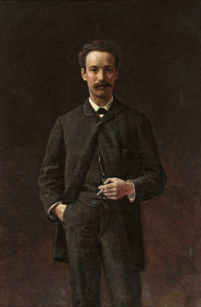 Portrait of Artur Gruszecki (1887) - Aleksander Gierymski