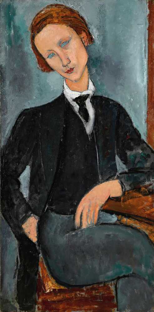 Portrait of Baranowski - Amedeo Modigliani