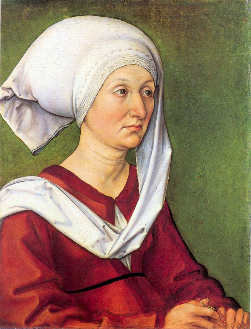 Portrait of Barbara Durer, born Holper - Durer