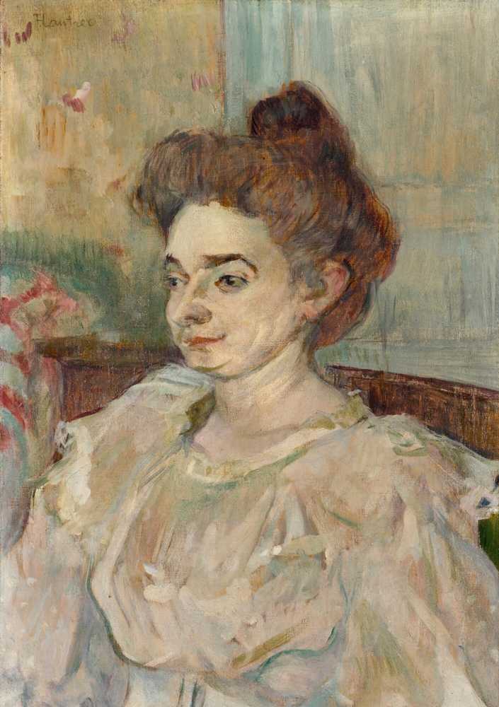 Portrait Of Beatrice Tapie De Celeyran (1897) - Henri de Toulouse Lautrec