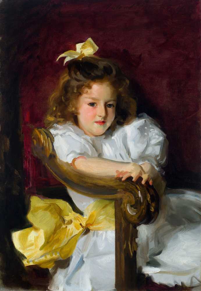 Portrait of Charlotte Cram (1900) - John Singer-Sargent