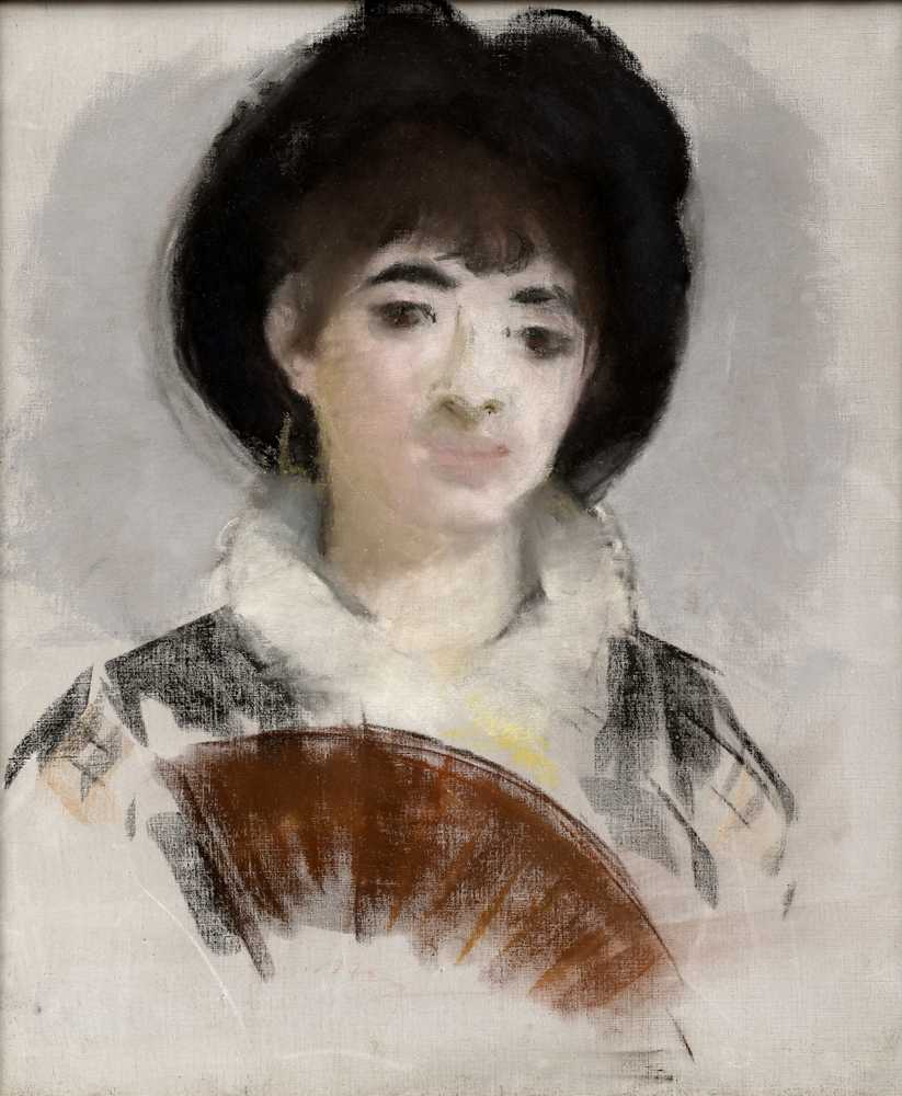 Portrait of Countess Albazzi (1880) - Edouard Manet