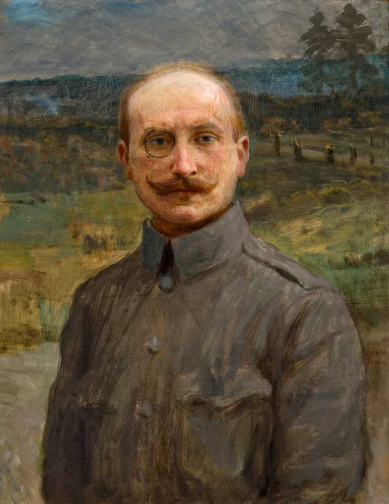 Portrait of Dr Adolf Sternschuss (1914) - Teodor Axentowicz