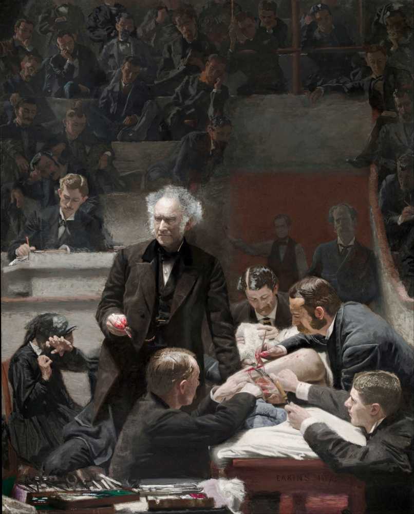 Portrait Of Dr. Samuel D. Gross (The Gross Clinic) - Thomas Eakins