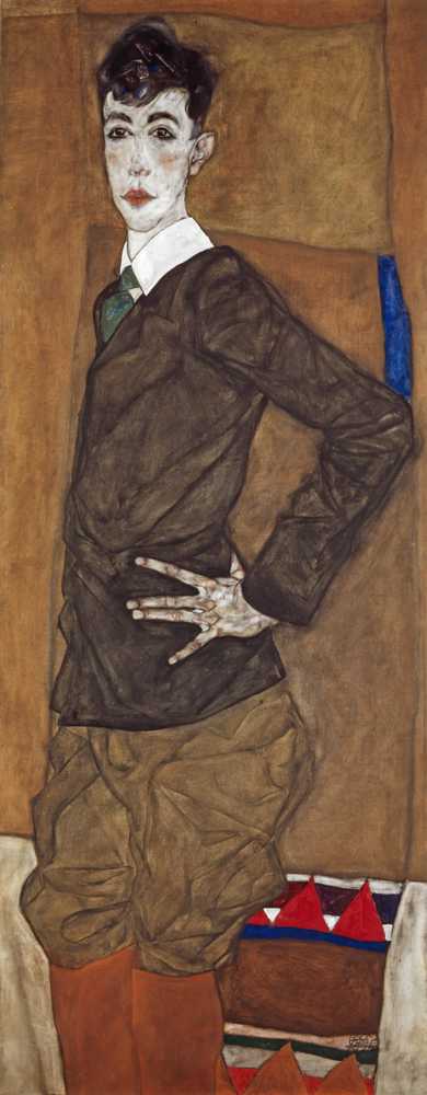 Portrait of Erich Lederer (1912–1913) - Egon Schiele