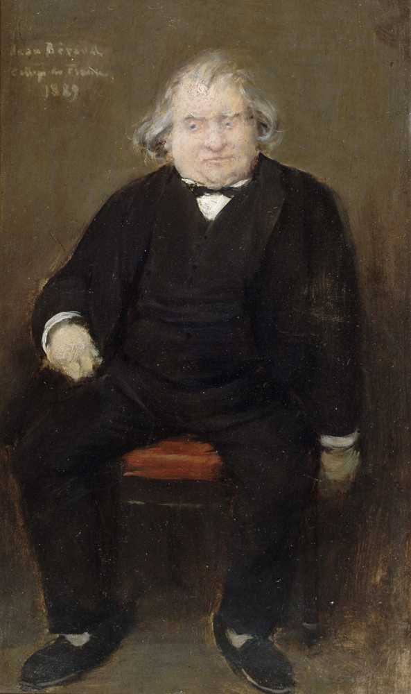 Portrait of Ernest Renan (1823-1892), philosopher (1889) - Jean Beraud