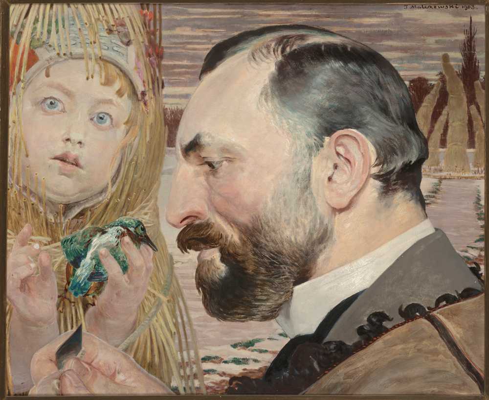 Portrait of Feliks Jasieński (1903 2) - Jacek Malczewski