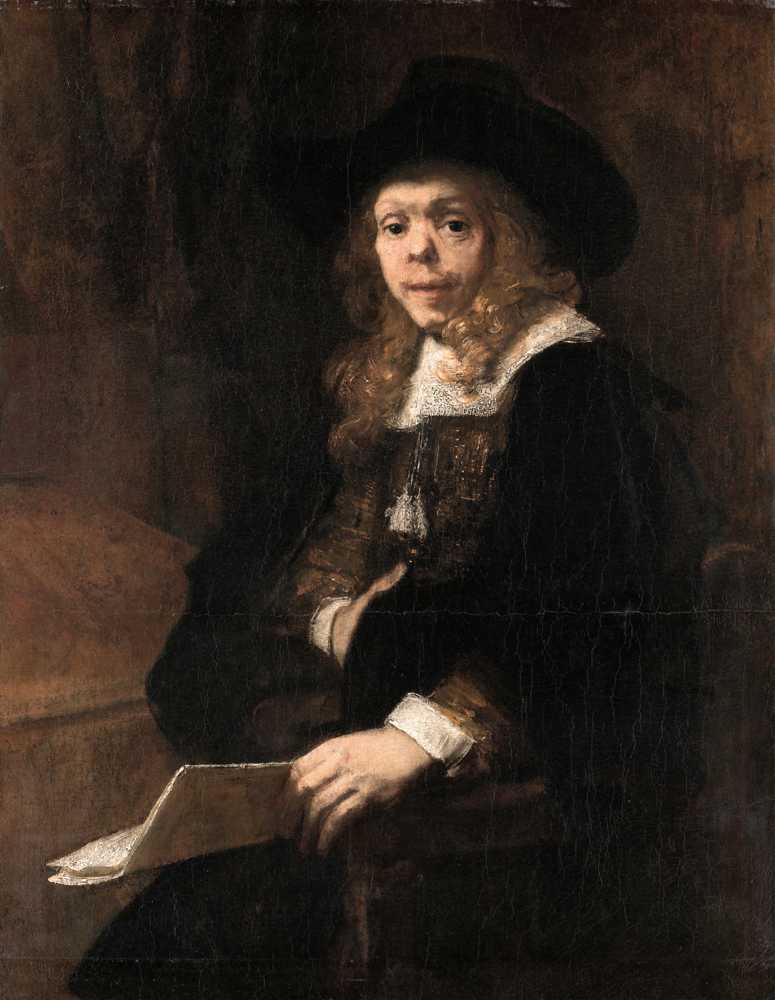 Portrait of Gerard de Lairesse (1665–67) - Rembrandt van Rijn