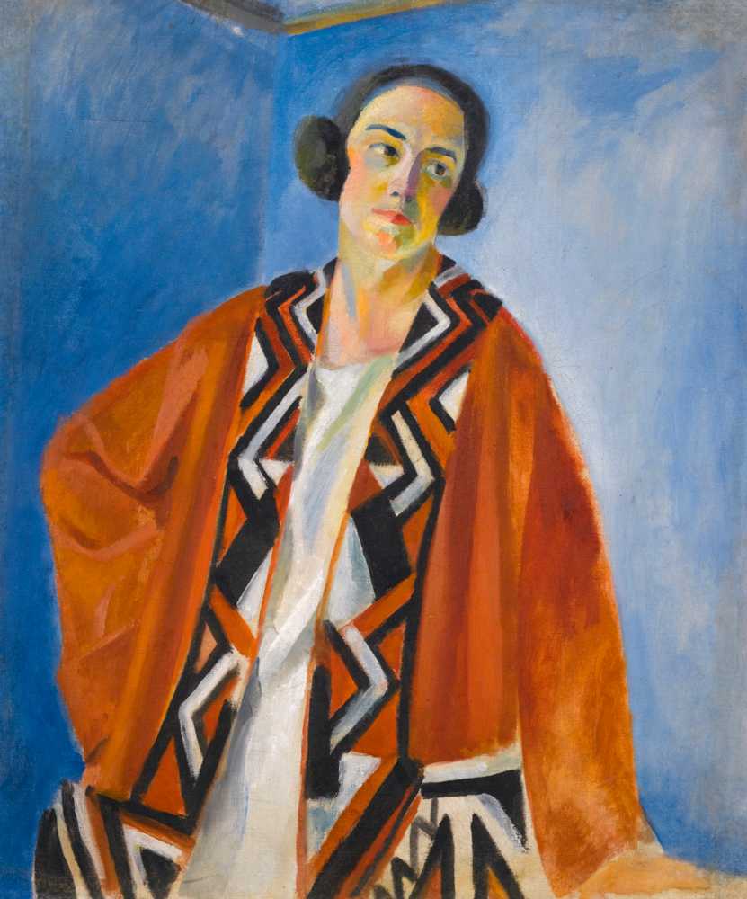 Portrait Of Hélène Marre (1923) - Robert Delaunay