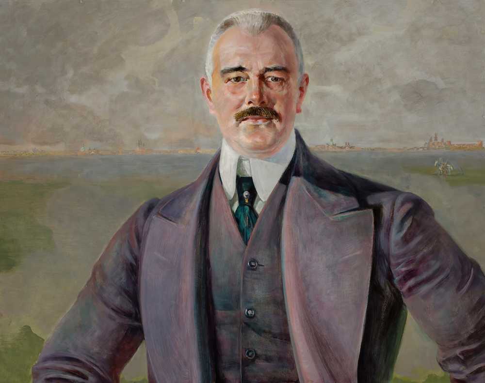 Portrait of J. Armółowicz (1911) - Jacek Malczewski