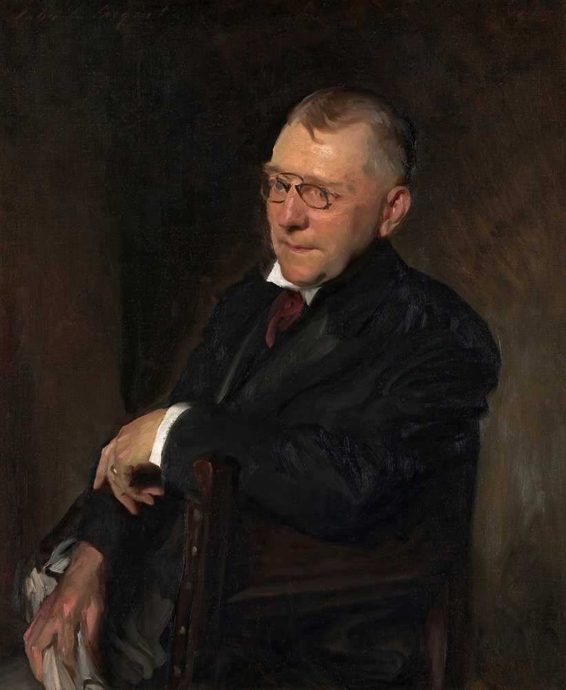 Portrait of James Whitcomb Riley (1903) - John Singer-Sargent