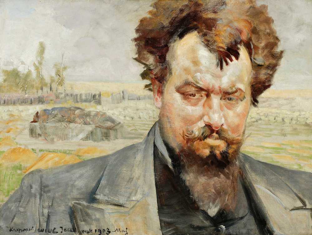 Portrait of Jan Kasprowicz (1903) - Jacek Malczewski