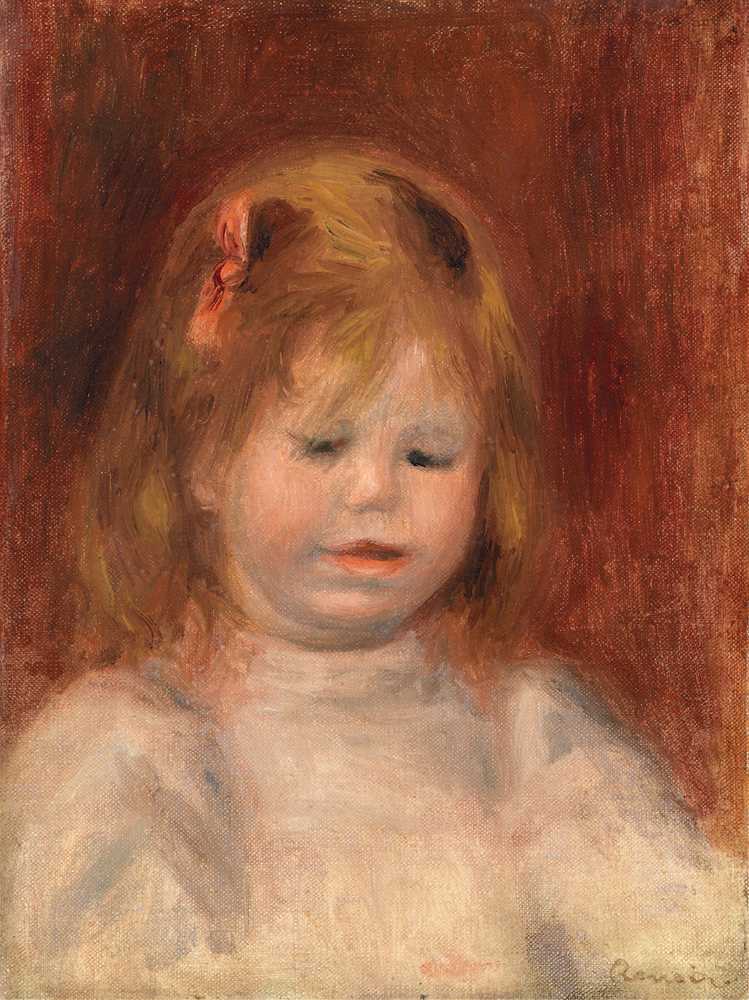 Portrait of Jean Renoir (c. 1897) - Auguste Renoir